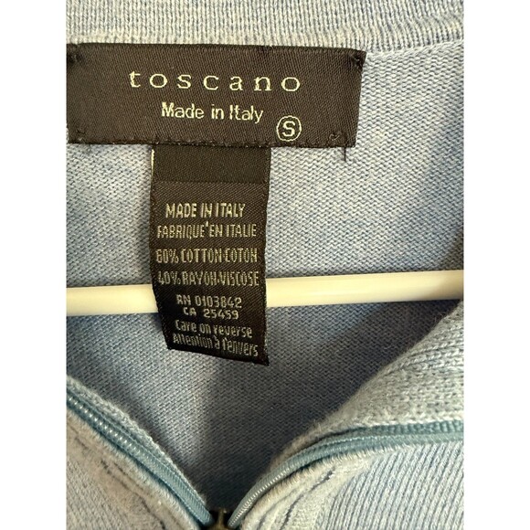 Toscano short sleeve pull over Golf shirt Size S Made in Italy - Picture 2 of 4